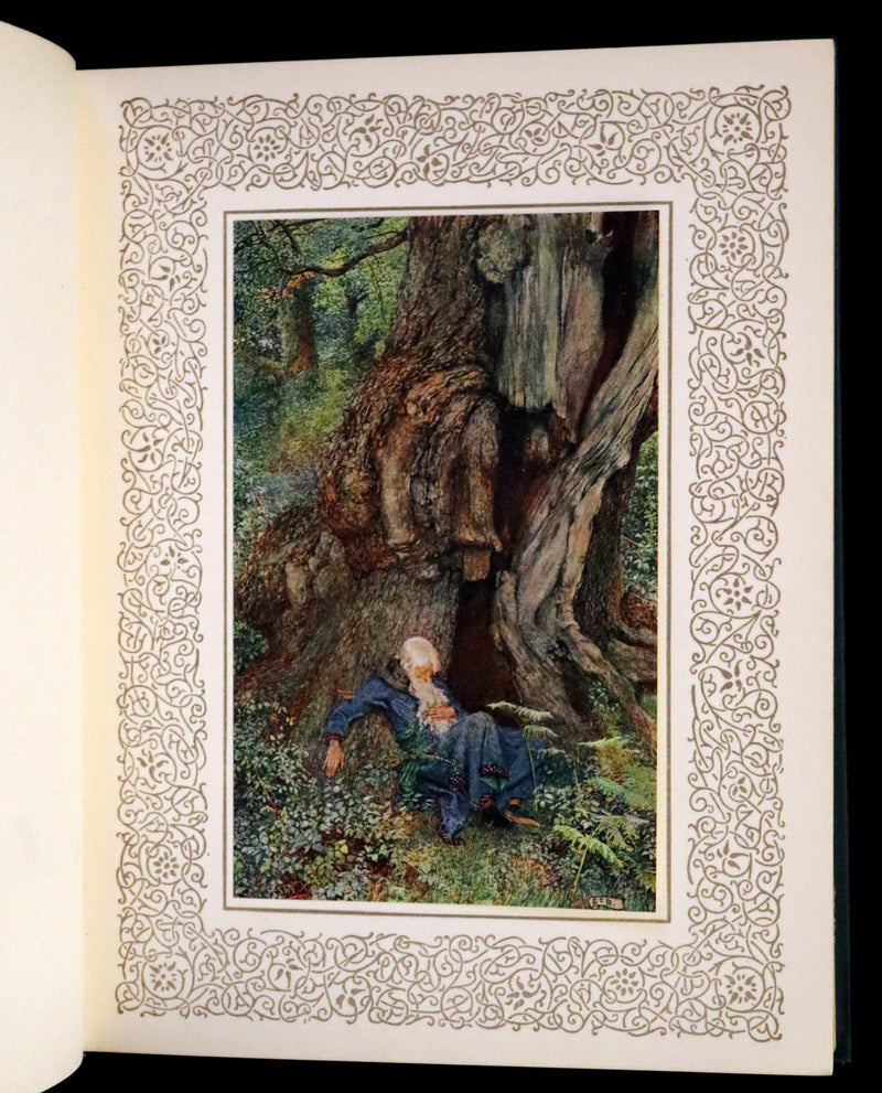 1911 Rare Book by Pre-Raphaelite Eleanor F Brickdale - Idylls of the King Arthur