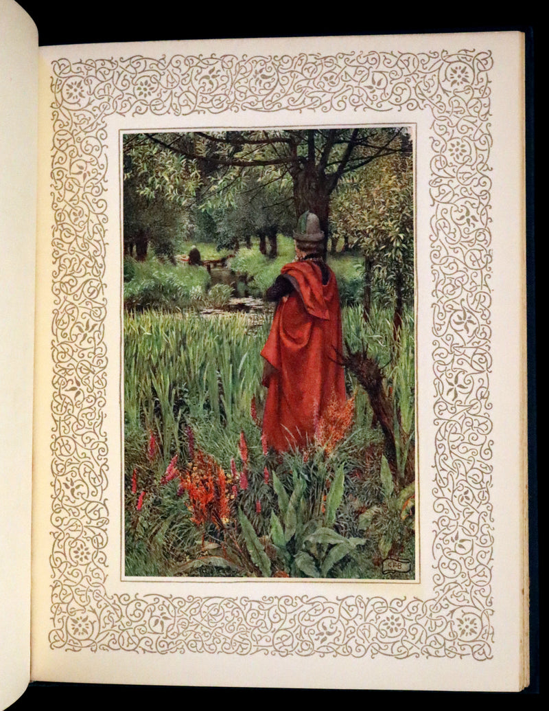 1911 Rare Book by Pre-Raphaelite Eleanor F Brickdale - Idylls of the King Arthur