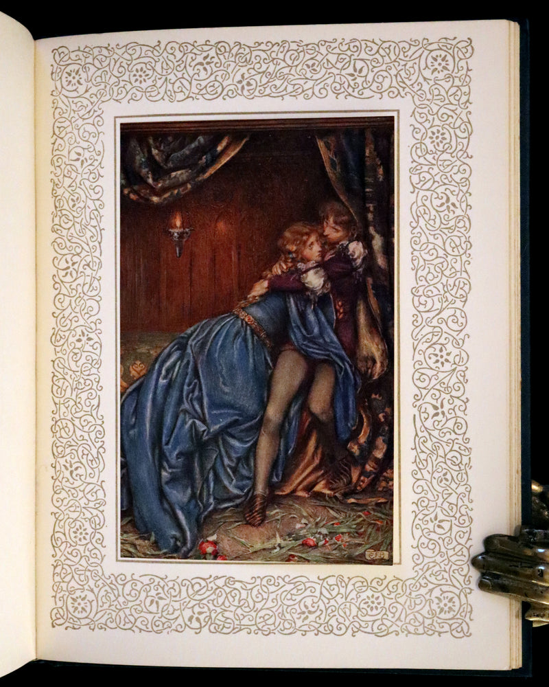 1911 Rare Book by Pre-Raphaelite Eleanor F Brickdale - Idylls of the King Arthur