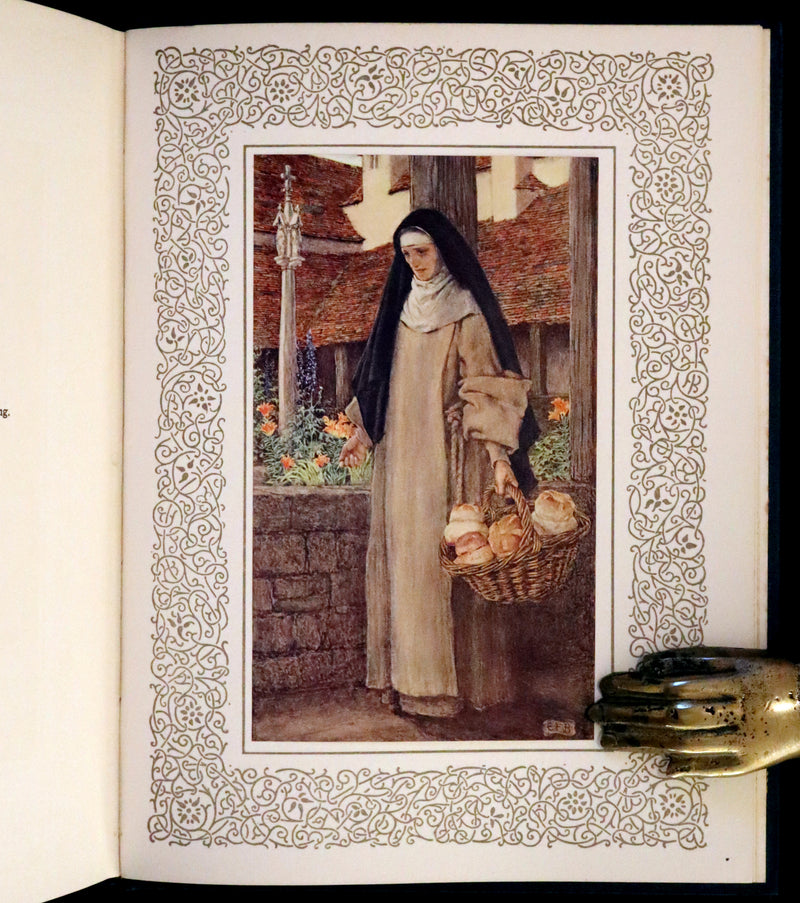 1911 Rare Book by Pre-Raphaelite Eleanor F Brickdale - Idylls of the King Arthur