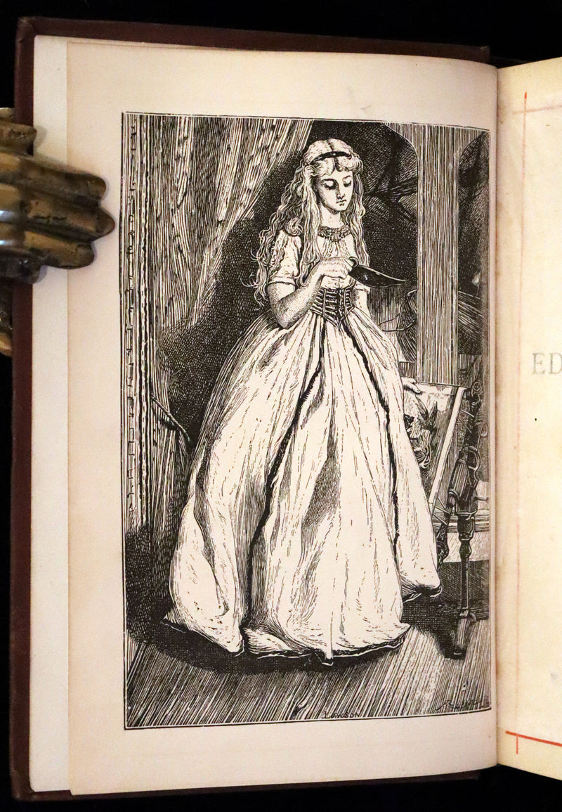 1881 Rare Book - Poems of Edgar Allan POE ; The Raven, Lenore, Ulalume,...