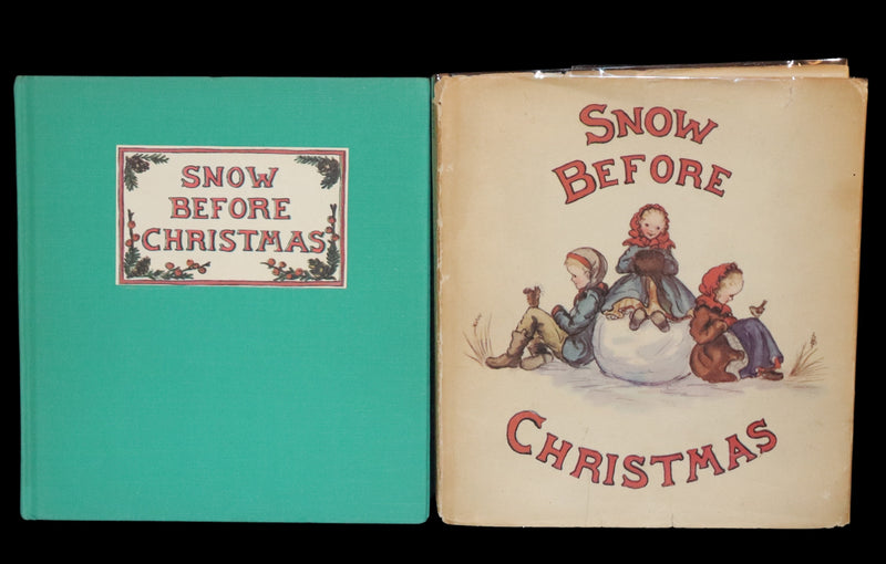 1941 Rare First Edition - Snow Before Christmas illustrated by Tasha Tudor