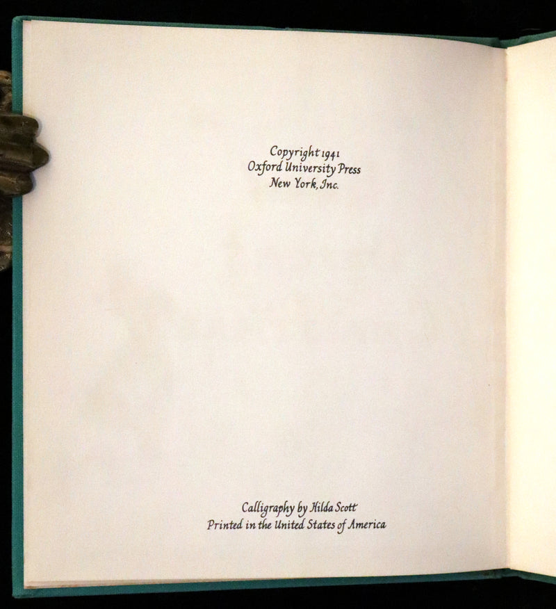 1941 Rare First Edition - Snow Before Christmas illustrated by Tasha Tudor