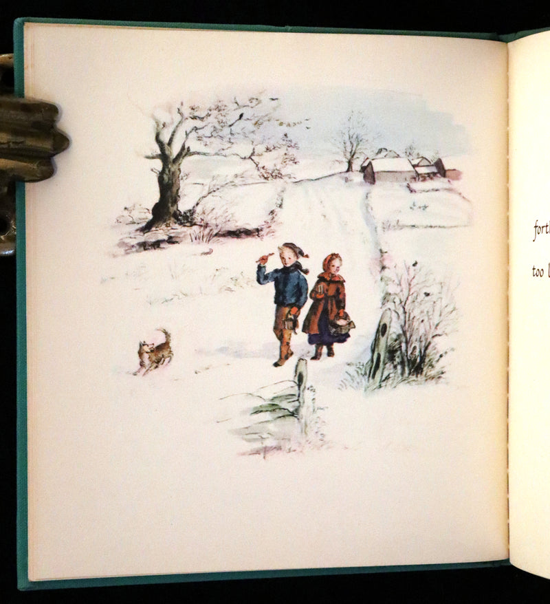 1941 Rare First Edition - Snow Before Christmas illustrated by Tasha Tudor