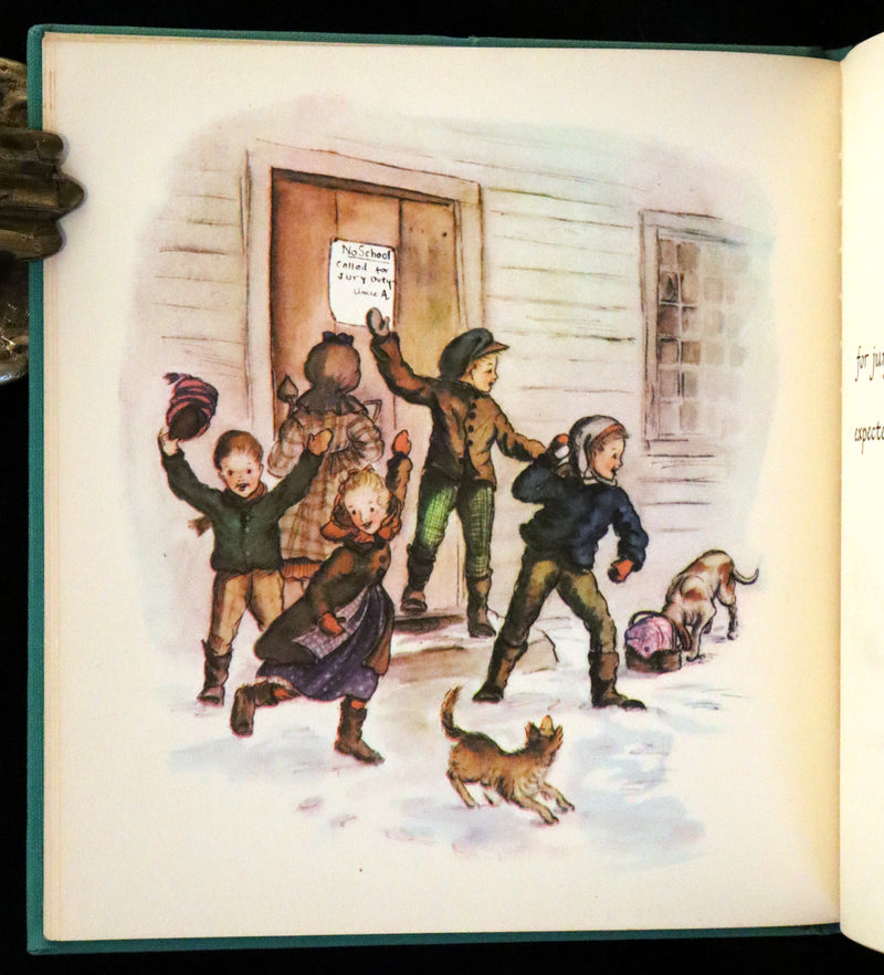 1941 Rare First Edition - Snow Before Christmas illustrated by Tasha Tudor