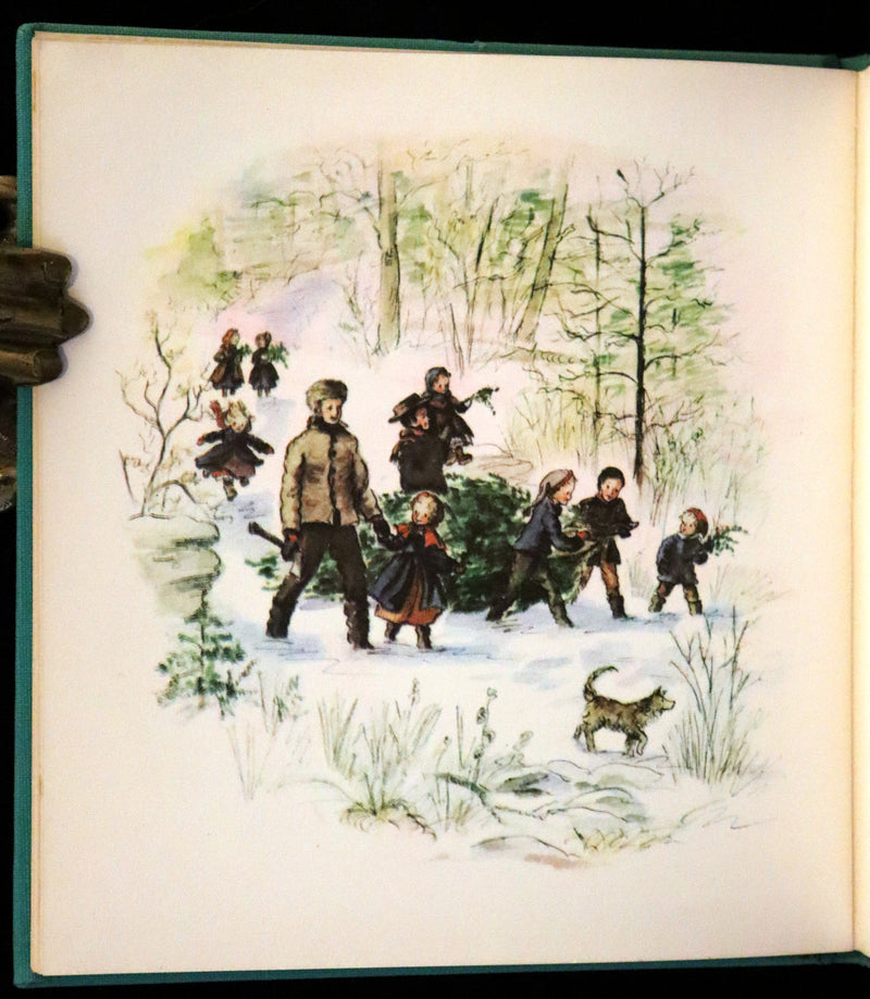 1941 Rare First Edition - Snow Before Christmas illustrated by Tasha Tudor