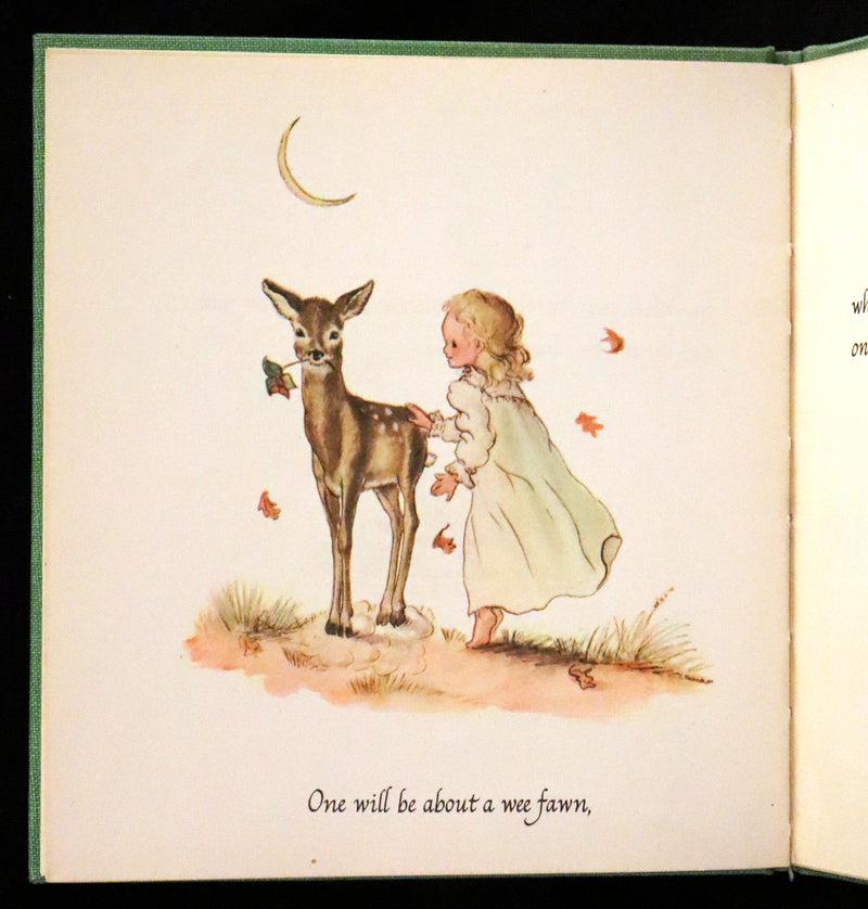 1941 Rare First Edition - A Tale for Easter illustrated by Tasha Tudor