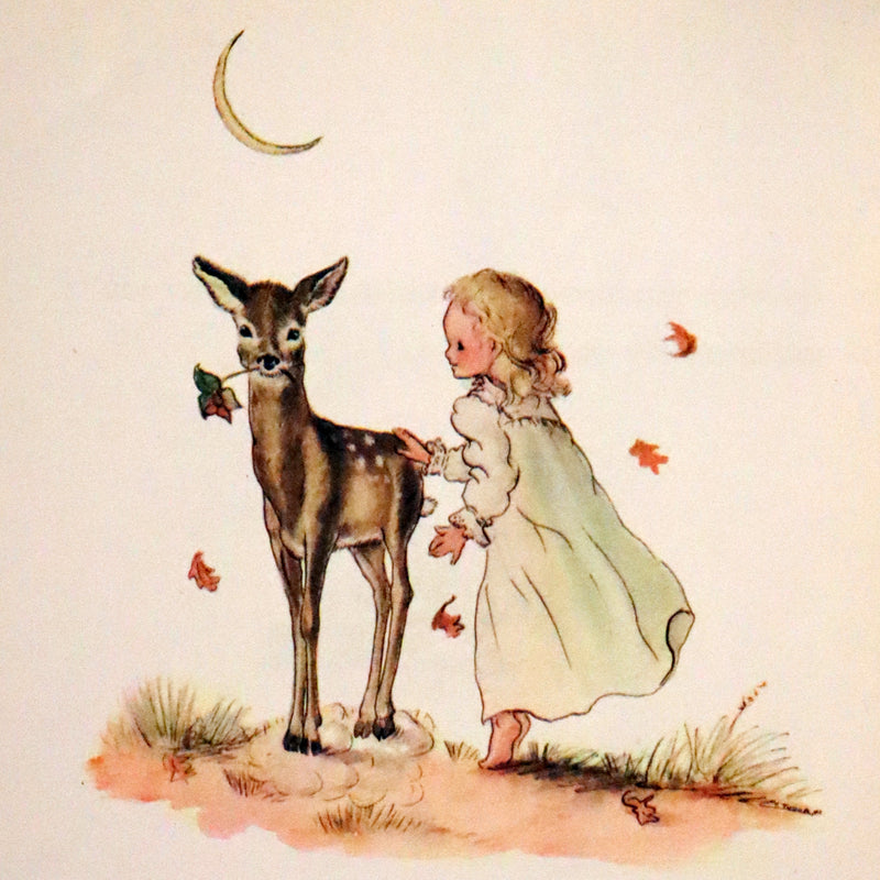 1941 Rare First Edition - A Tale for Easter illustrated by Tasha Tudor