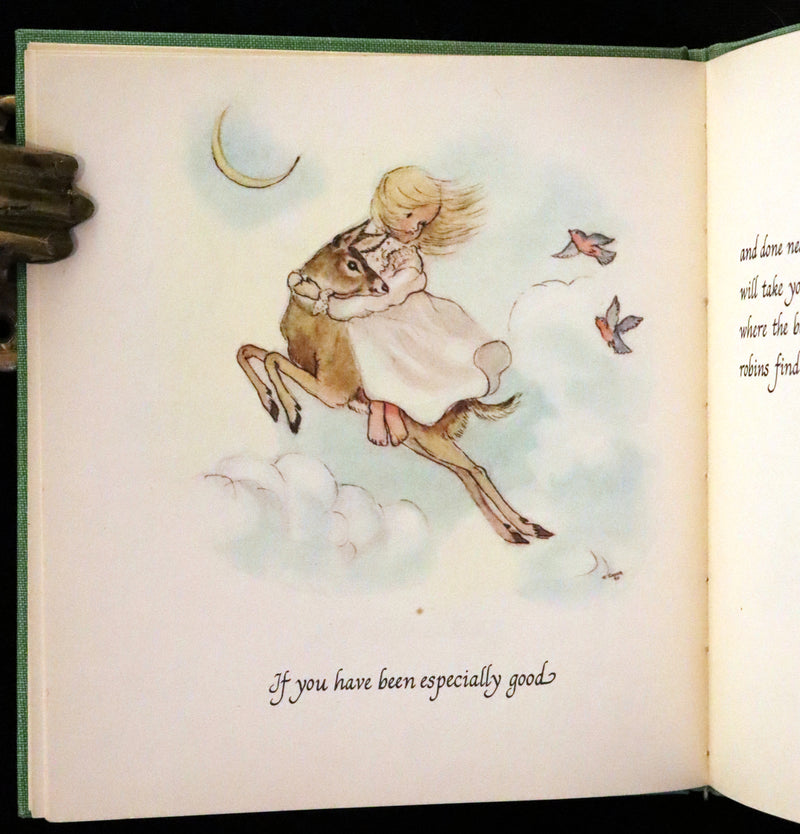 1941 Rare First Edition - A Tale for Easter illustrated by Tasha Tudor
