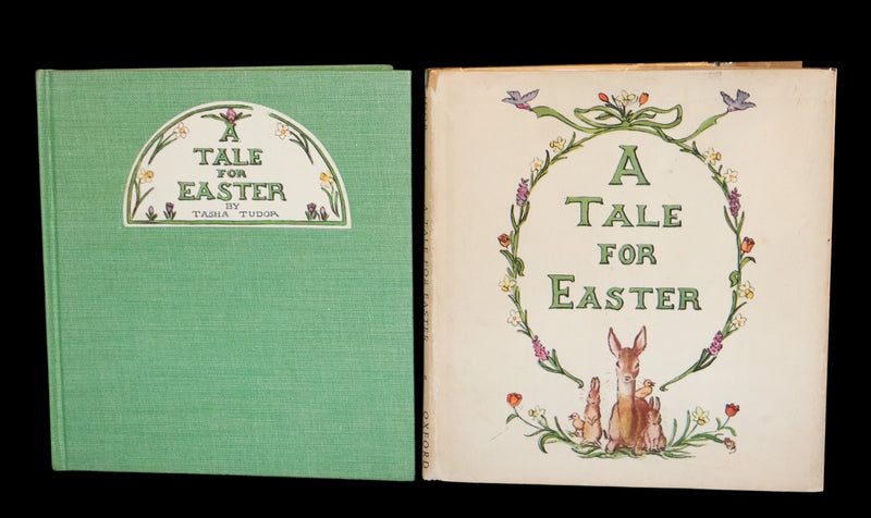 1941 Rare First Edition - A Tale for Easter illustrated by Tasha Tudor