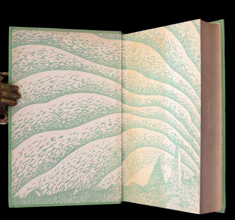 1931 Rare with Dust Jacket - Moby Dick by Herman Melville Illustrated by Conyers