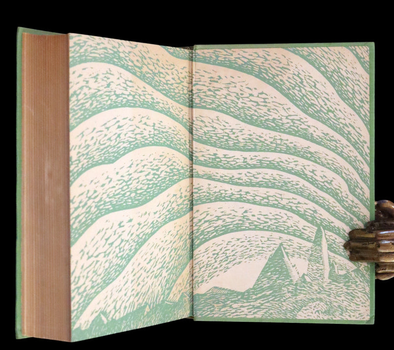 1931 Rare with Dust Jacket - Moby Dick by Herman Melville Illustrated by Conyers