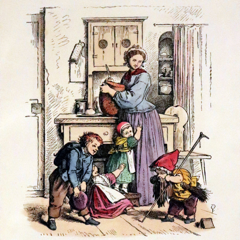 1867 Scarce Book - Little Lily's Alphabet Illustrated by Oscar Pletsch