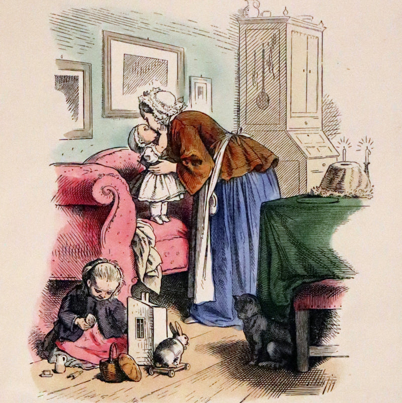 1867 Scarce Book - Little Lily's Alphabet Illustrated by Oscar Pletsch