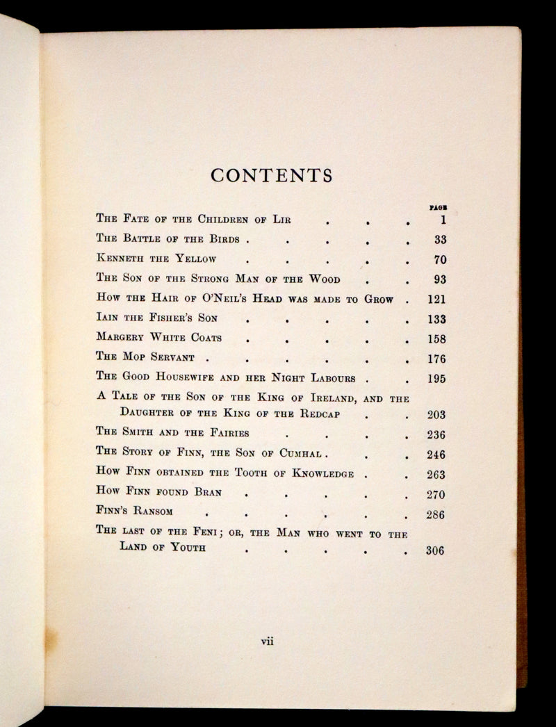 1927 Scarce Book - The Book of Celtic Stories by Elizabeth W. Grierson