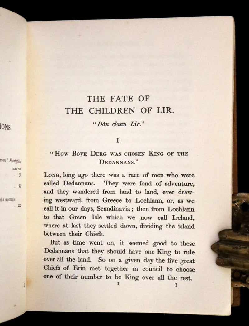 1927 Scarce Book - The Book of Celtic Stories by Elizabeth W. Grierson