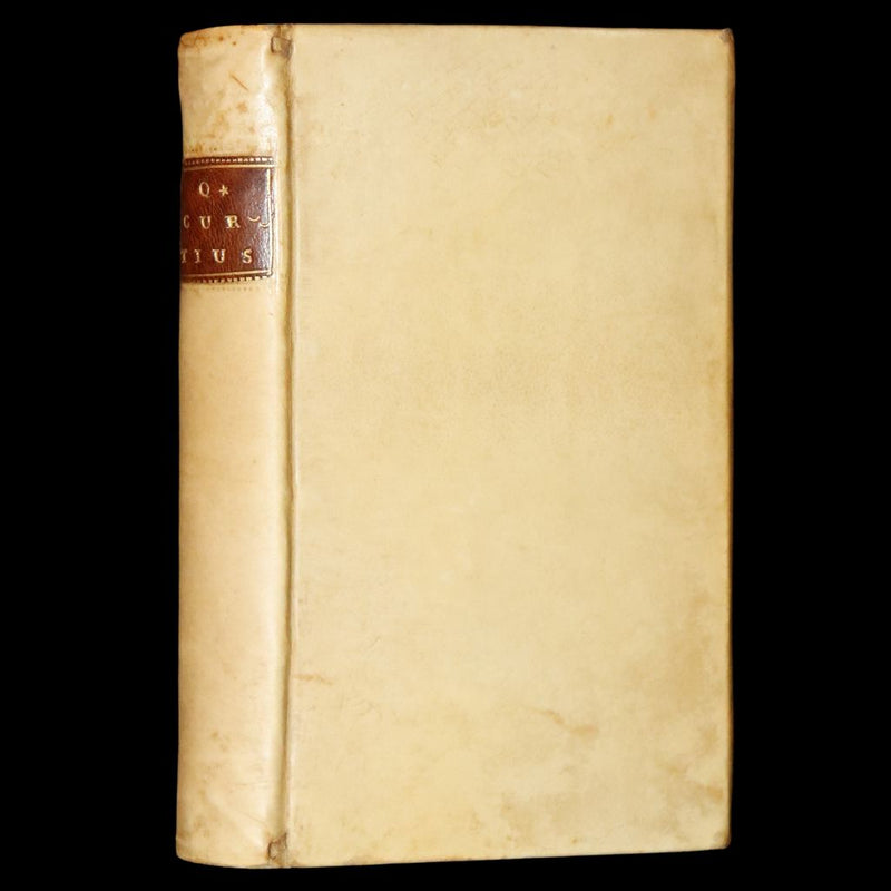 1633 Rare Latin Book - Histories of Alexander the Great with Map