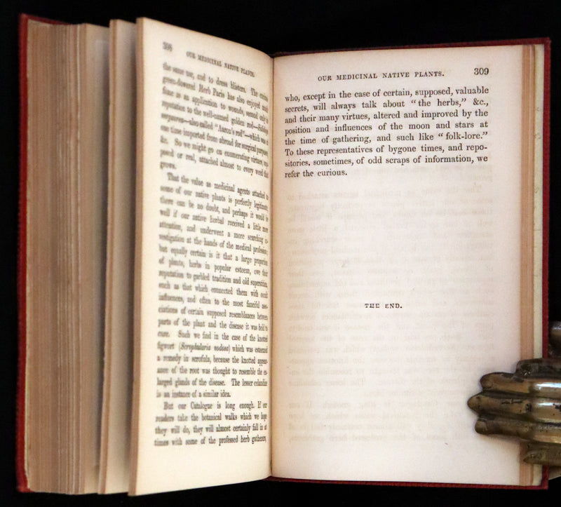 1859 Scarce Book - Wild Flowers by Spencer Thomson, illustrated by Noel Humphreys