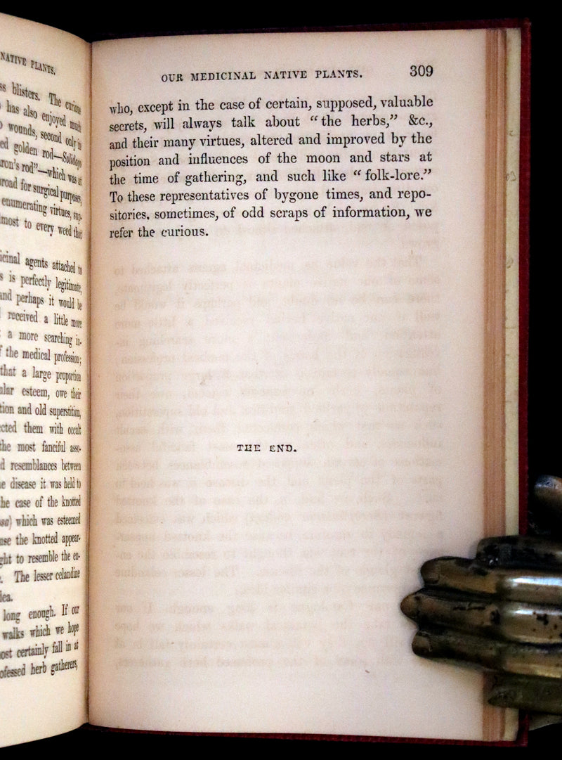 1859 Scarce Book - Wild Flowers by Spencer Thomson, illustrated by Noel Humphreys