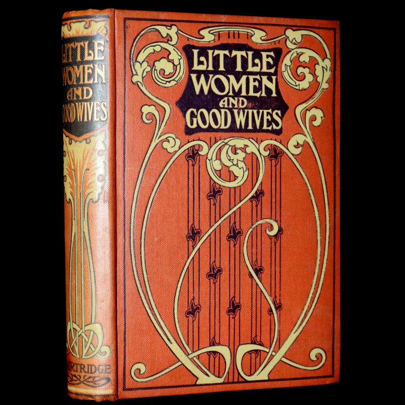 1900 Rare Book -  Little Women and Good Wives by Louisa M. Alcott. Illustrated.