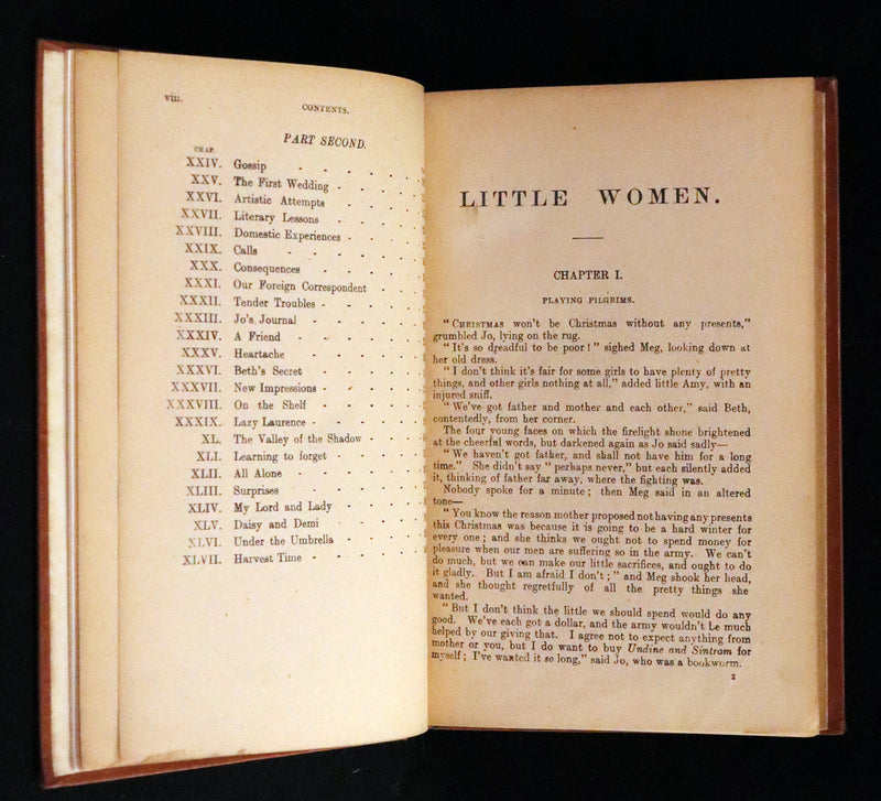 1900 Rare Book -  Little Women and Good Wives by Louisa M. Alcott. Illustrated.