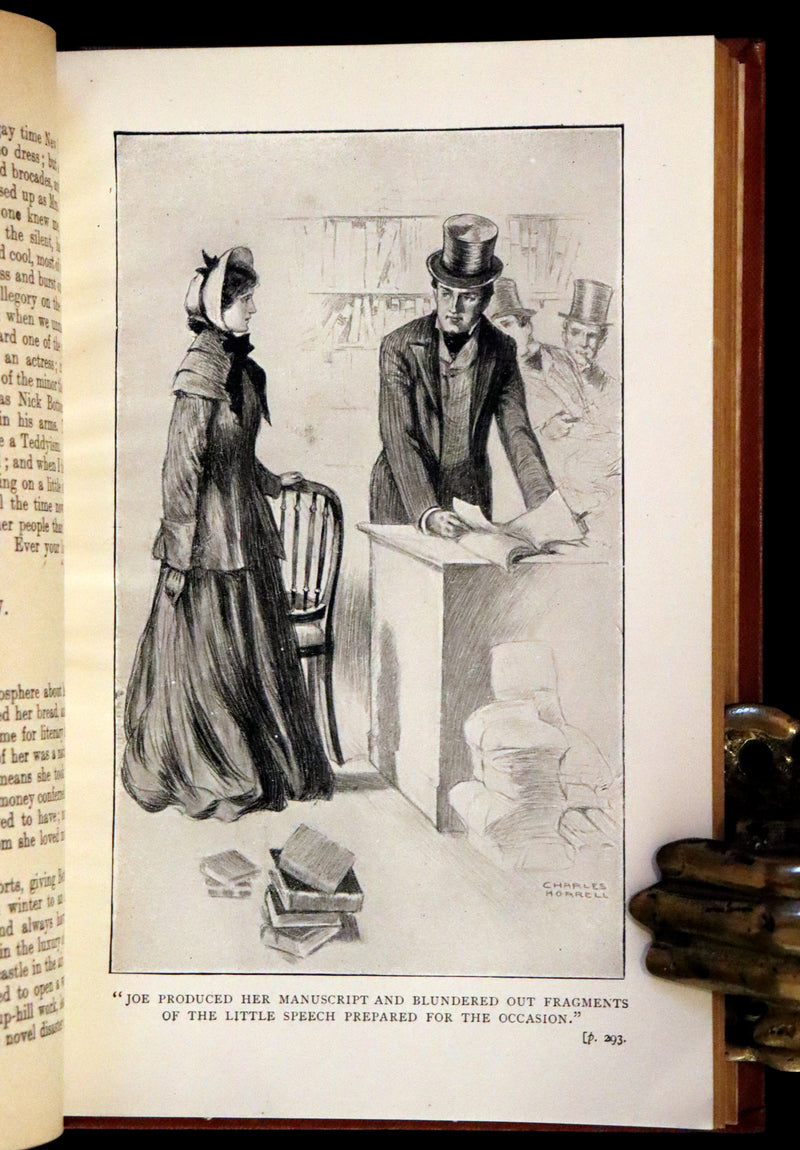 1900 Rare Book -  Little Women and Good Wives by Louisa M. Alcott. Illustrated.
