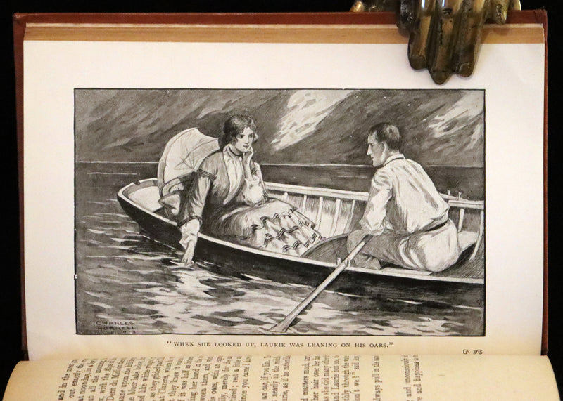 1900 Rare Book -  Little Women and Good Wives by Louisa M. Alcott. Illustrated.