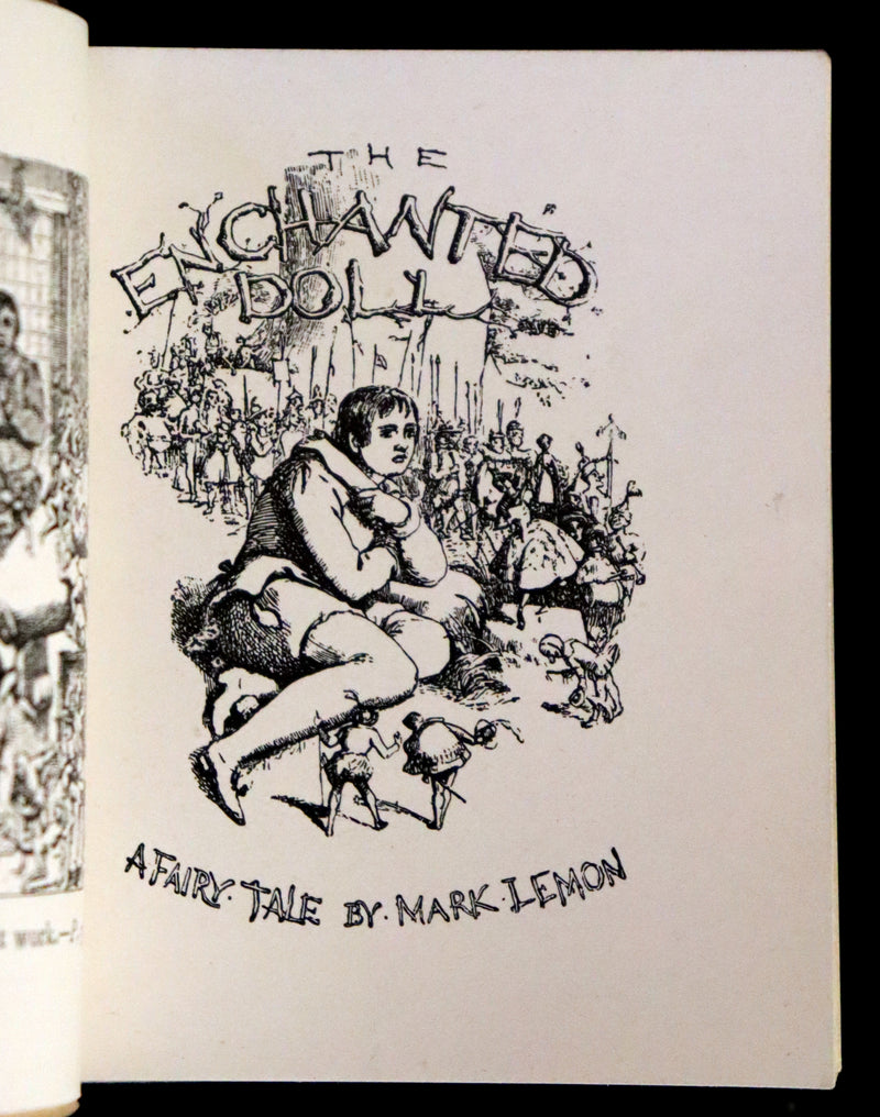1899 Rare Book - The Enchanted Doll by Mark Lemon, Illustrated by Richard Doyle