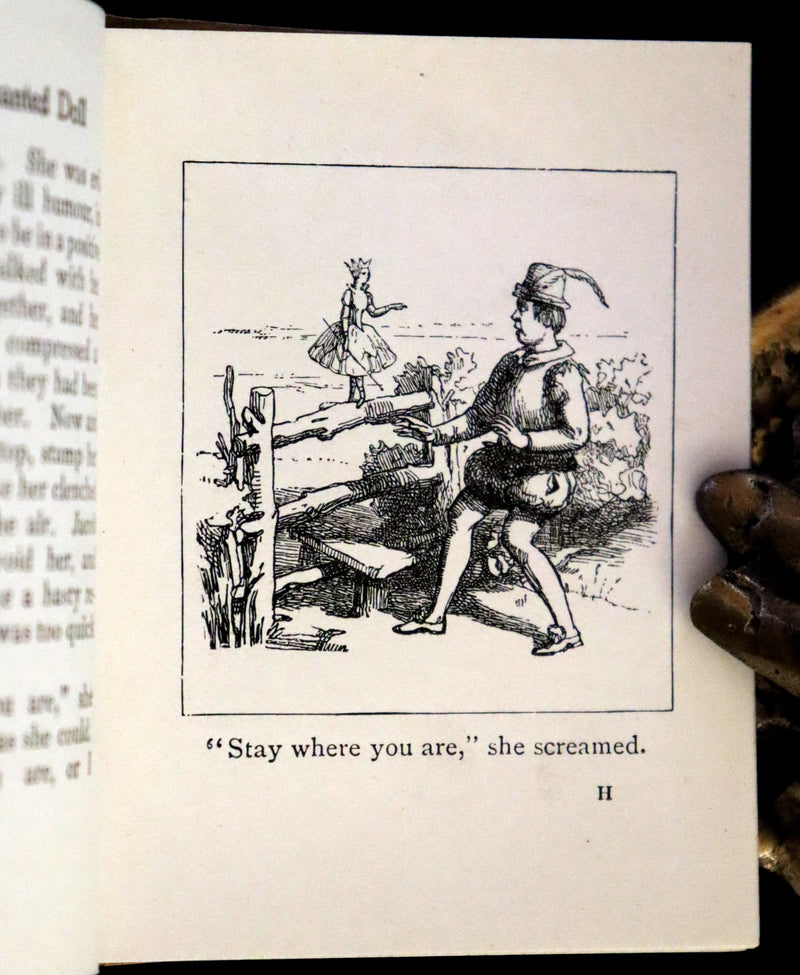 1899 Rare Book - The Enchanted Doll by Mark Lemon, Illustrated by Richard Doyle