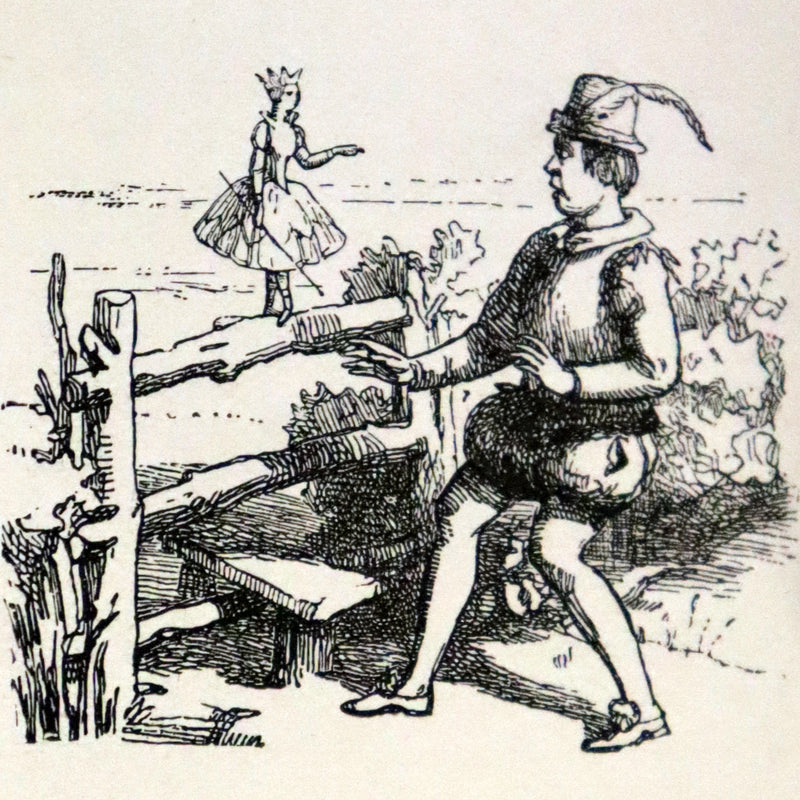 1899 Rare Book - The Enchanted Doll by Mark Lemon, Illustrated by Richard Doyle