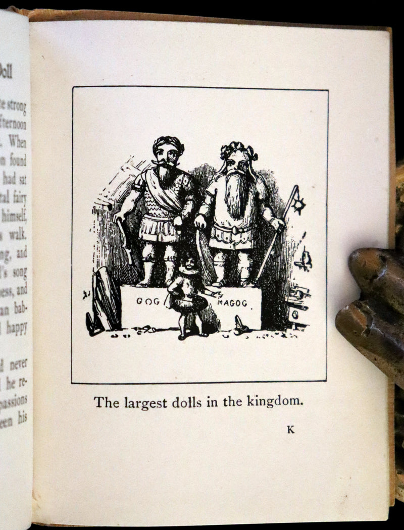 1899 Rare Book - The Enchanted Doll by Mark Lemon, Illustrated by Richard Doyle