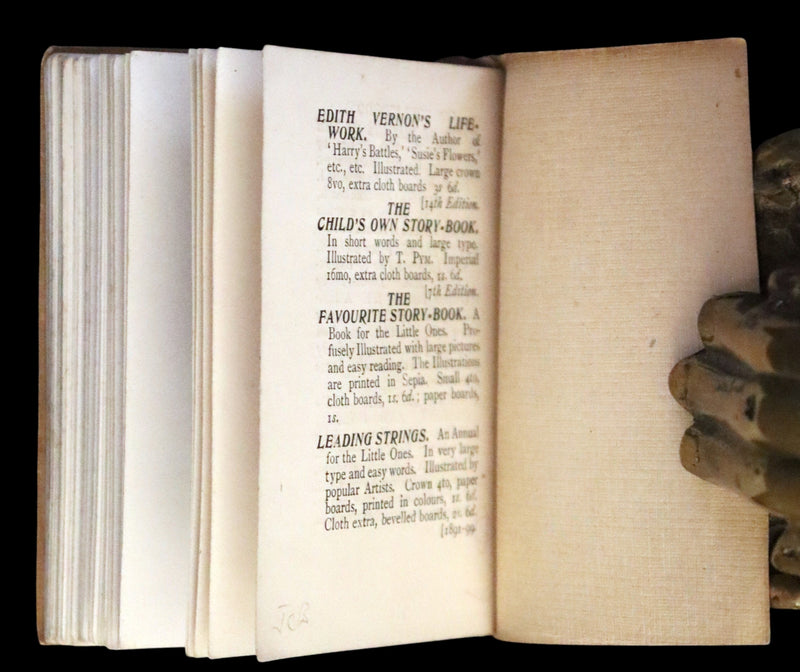 1899 Rare Book - The Enchanted Doll by Mark Lemon, Illustrated by Richard Doyle