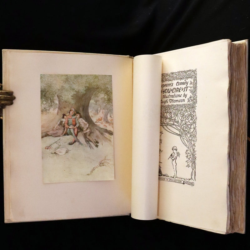 1909 Signed Edition - Shakespeare's As You Like It, Illustrated by Hugh Thomson