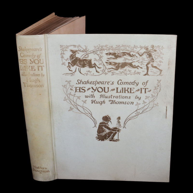 1909 Signed Edition - Shakespeare's As You Like It, Illustrated by Hugh Thomson