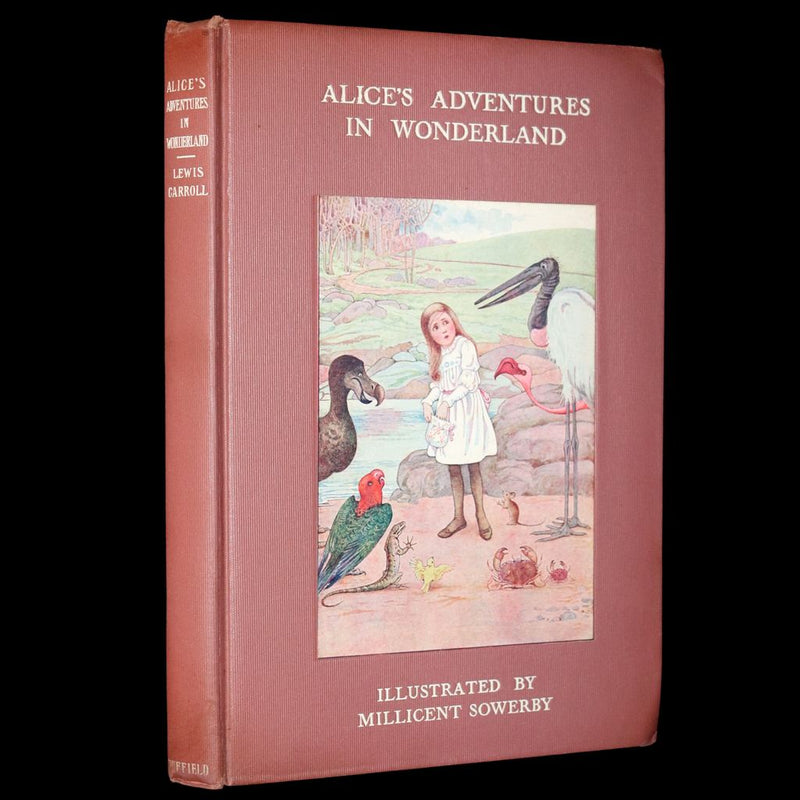 1908 Scarce Book - Alice in Wonderland Illustrated by Millicent Sowerby