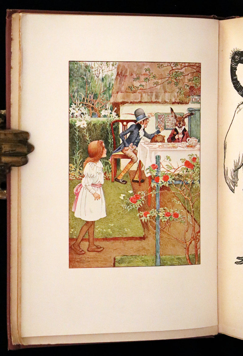 1908 Scarce Book - Alice in Wonderland Illustrated by Millicent Sowerby