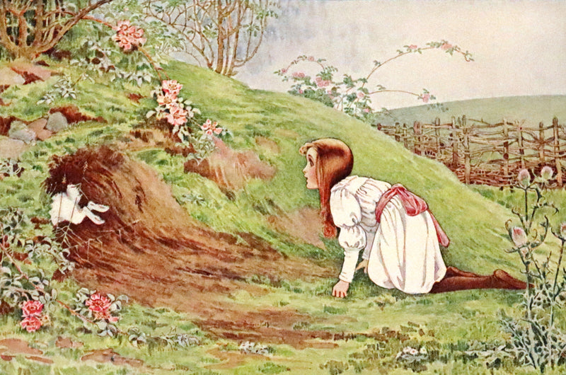 1908 Scarce Book - Alice in Wonderland Illustrated by Millicent Sowerby