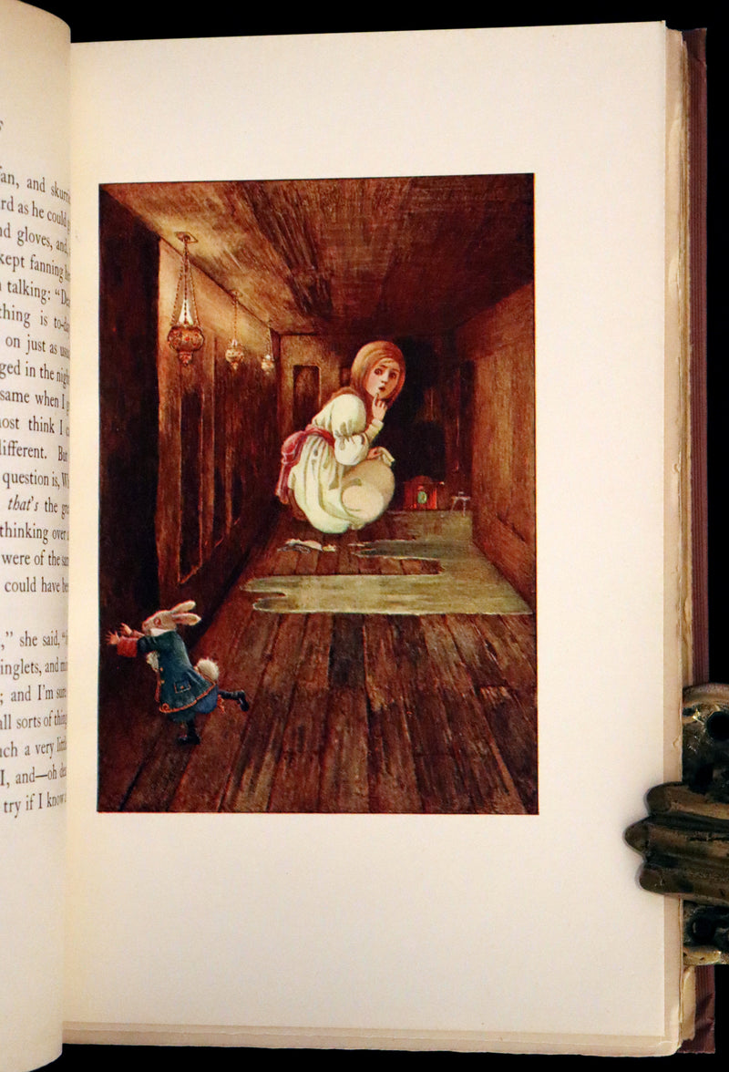 1908 Scarce Book - Alice in Wonderland Illustrated by Millicent Sowerby