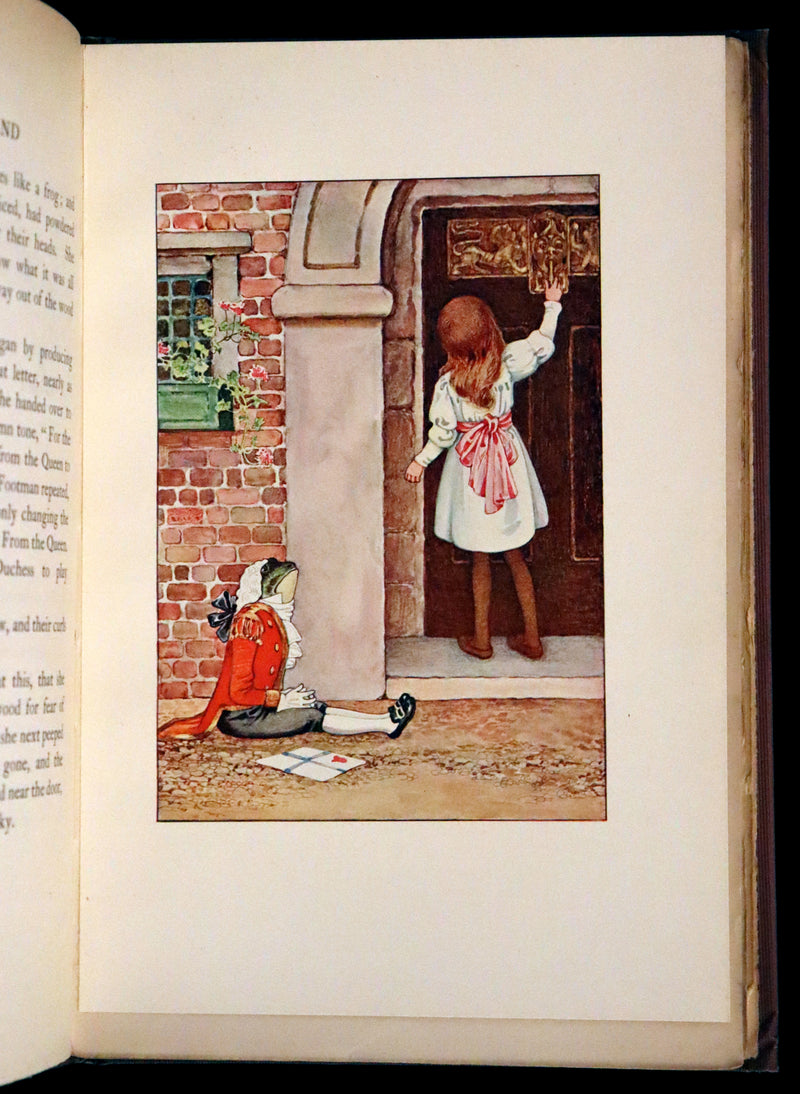 1908 Scarce Book - Alice in Wonderland Illustrated by Millicent Sowerby