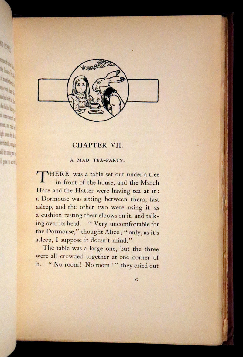 1908 Scarce Book - Alice in Wonderland Illustrated by Millicent Sowerby