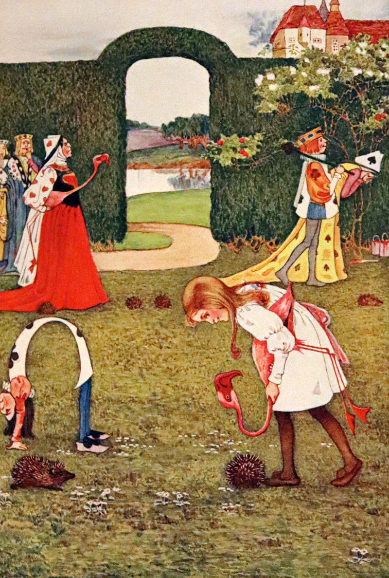 1908 Scarce Book - Alice in Wonderland Illustrated by Millicent Sowerby