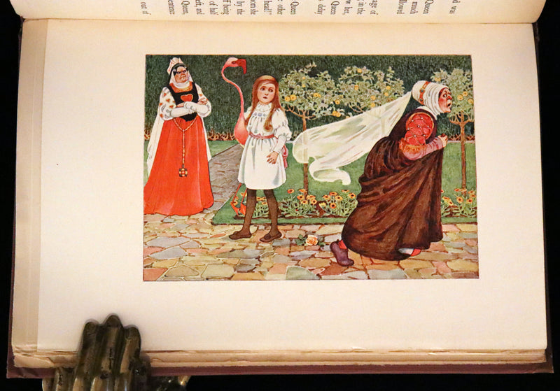 1908 Scarce Book - Alice in Wonderland Illustrated by Millicent Sowerby