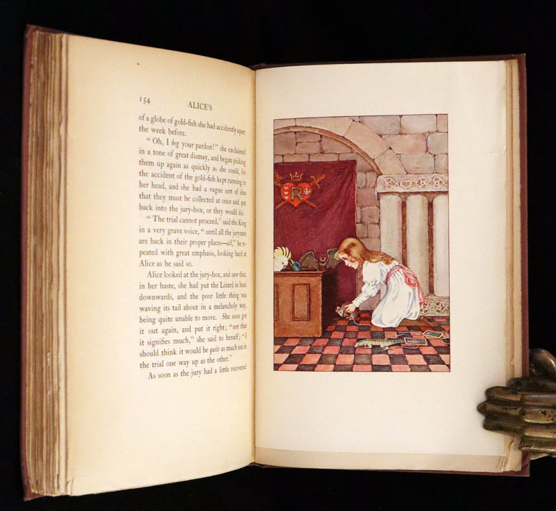 1908 Scarce Book - Alice in Wonderland Illustrated by Millicent Sowerby