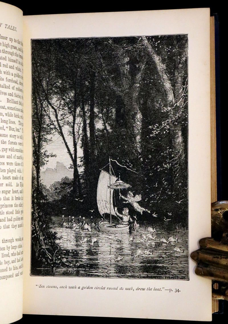 1897 Rare Book - Hans Christian Andersen's Fairy Tales with Illustrations