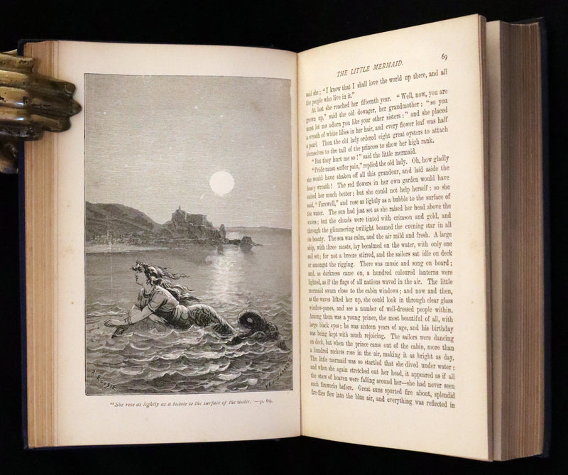 1897 Rare Book - Hans Christian Andersen's Fairy Tales with Illustrations