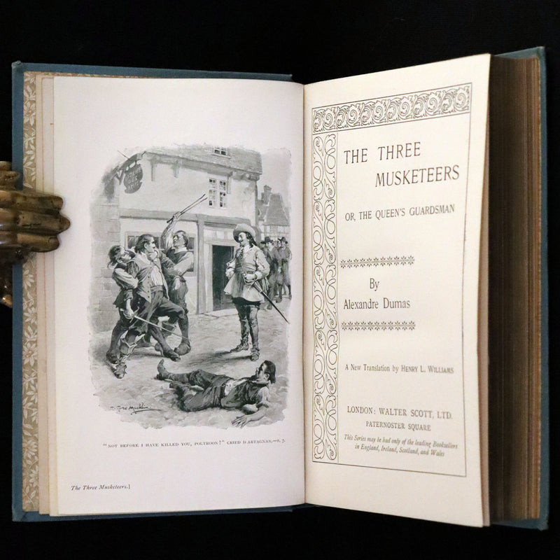 1900 Scarce Binding Variant - The Three Musketeers by Alexandre Dumas