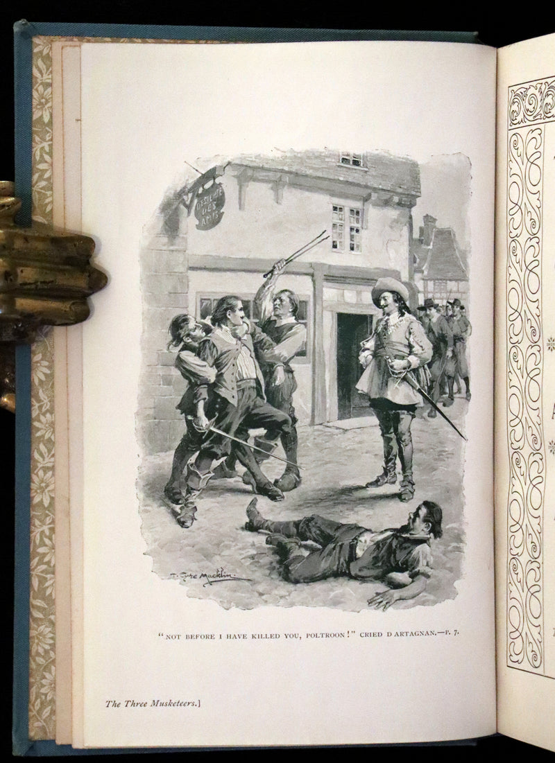 1900 Scarce Binding Variant - The Three Musketeers by Alexandre Dumas