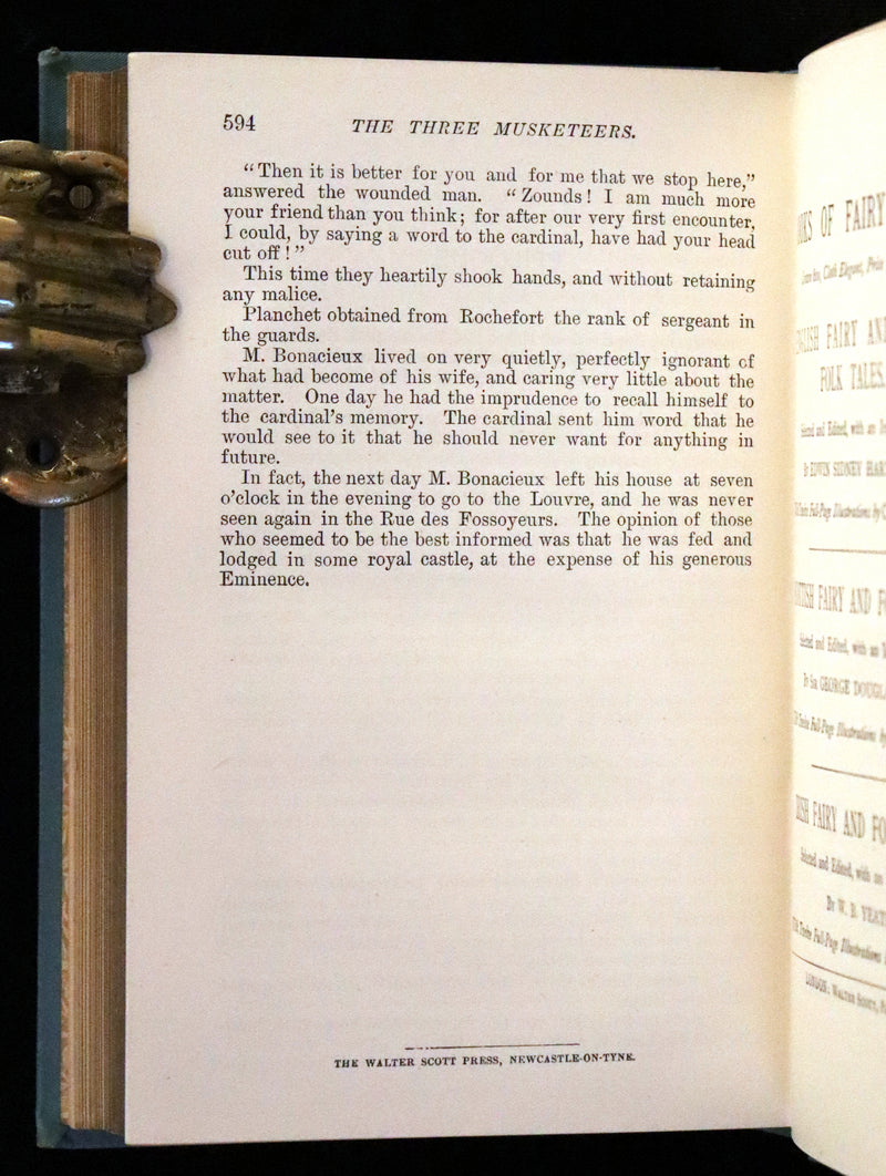 1900 Scarce Binding Variant - The Three Musketeers by Alexandre Dumas