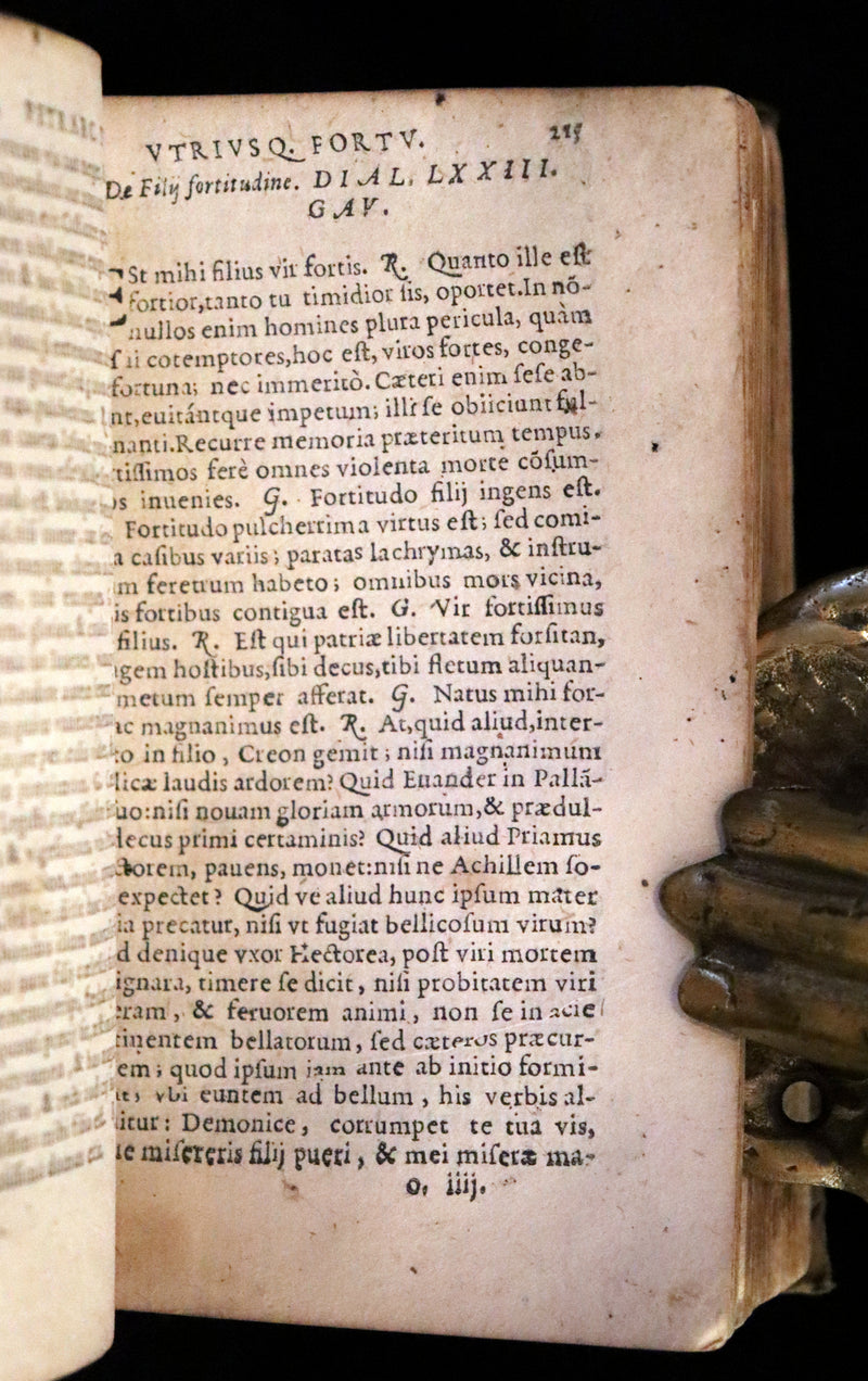 1600 Rare Book - Petrarch's Remedies for Fortune De Remediis Utriusque Fortunae