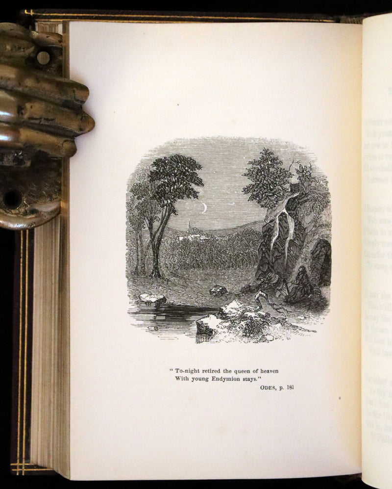 1853 Rare Book - The Pleasures of the Imagination by Mark Akenside